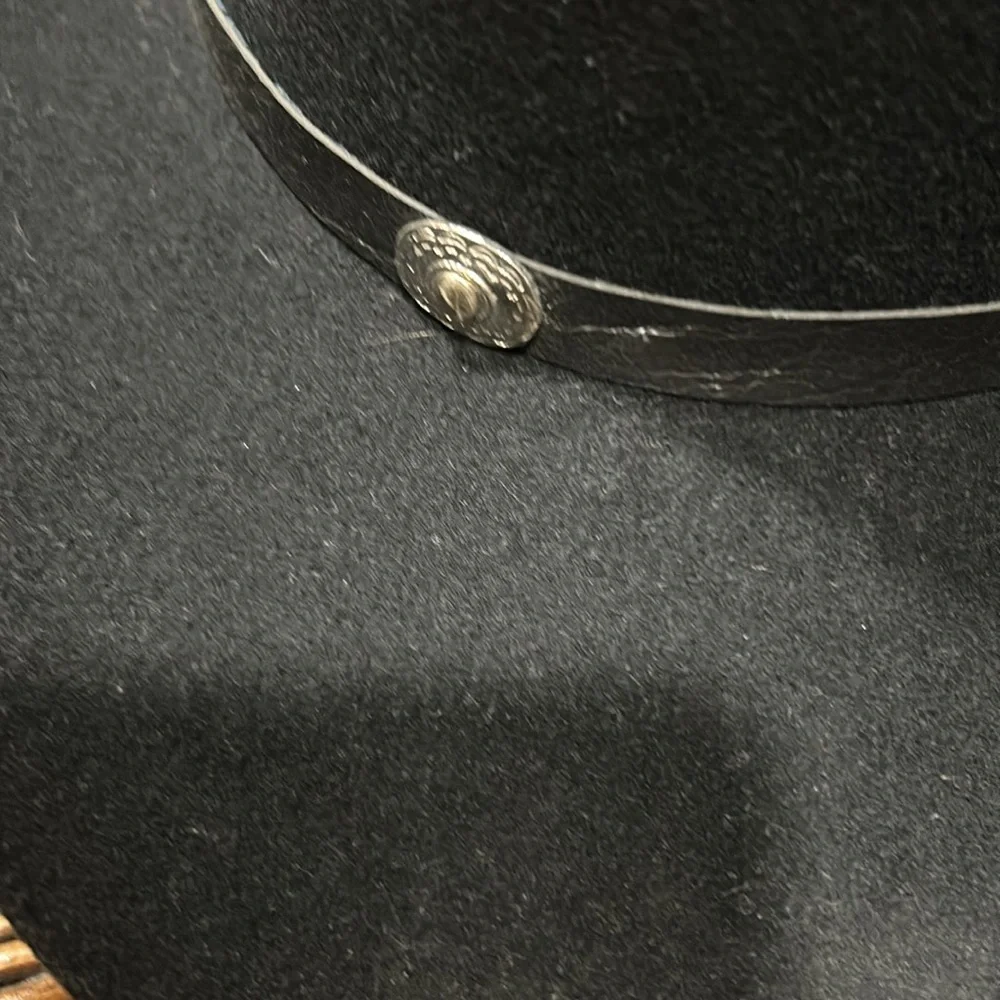 101 Ranch Hat 6 7/8. Pure wool. - Picture 2 of 9